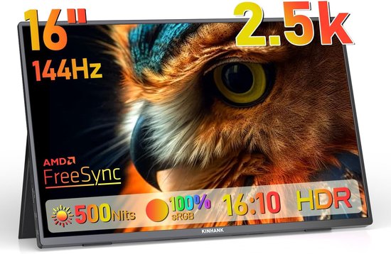 Monitor 144Hz Gaming Plug & Play