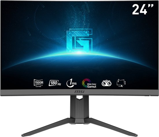 MSI G24C6P E2 23.8" Full HD Monitor Zwart