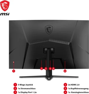 MSI G27C4X 27 Inch Curved Gaming Monitor