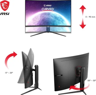 MSI G32CQ5P 32 inch Curved Gaming Monitor QHD 170Hz