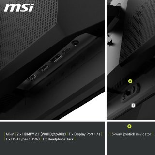 MSI MAG 271QPX QD-OLED 27" Gaming Monitor