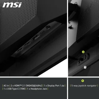 MSI MAG 271QPX QD-OLED 27" Gaming Monitor