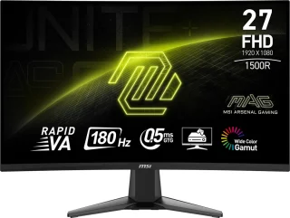 MSI MAG 27C6F Curved Gaming Monitor 27"
