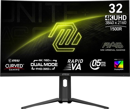 MSI MAG 321CUPDF 32 inch Curved Gaming Monitor