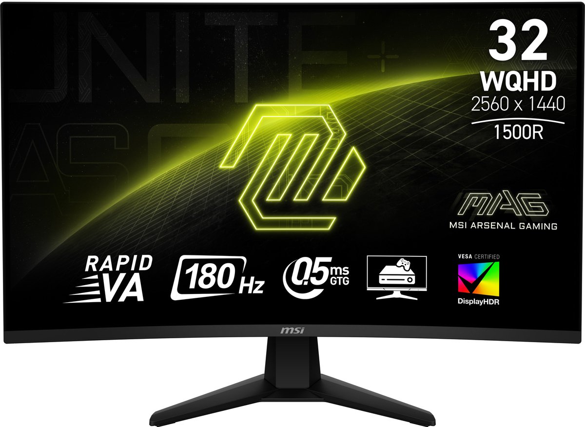 MSI MAG 32CQ6F 32 inch Curved Gaming Monitor