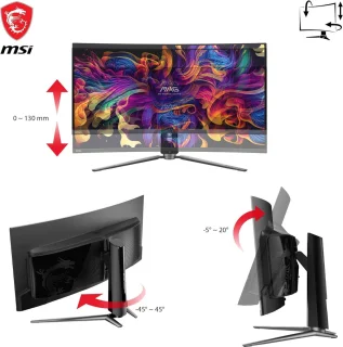 MSI MAG 341CQP QD-OLED 34" UWQHD Gaming Monitor