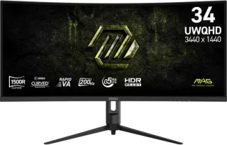 MSI MAG 342CQRF E20 - 34 inch Monitor