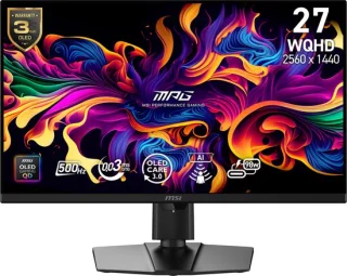 MSI MPG 271QR QD-OLED X50 computermonitor 67,3 cm (26,5") Zwart
