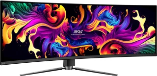 MSI MPG 491CQPXDE 49" QD-OLED monitor zwart