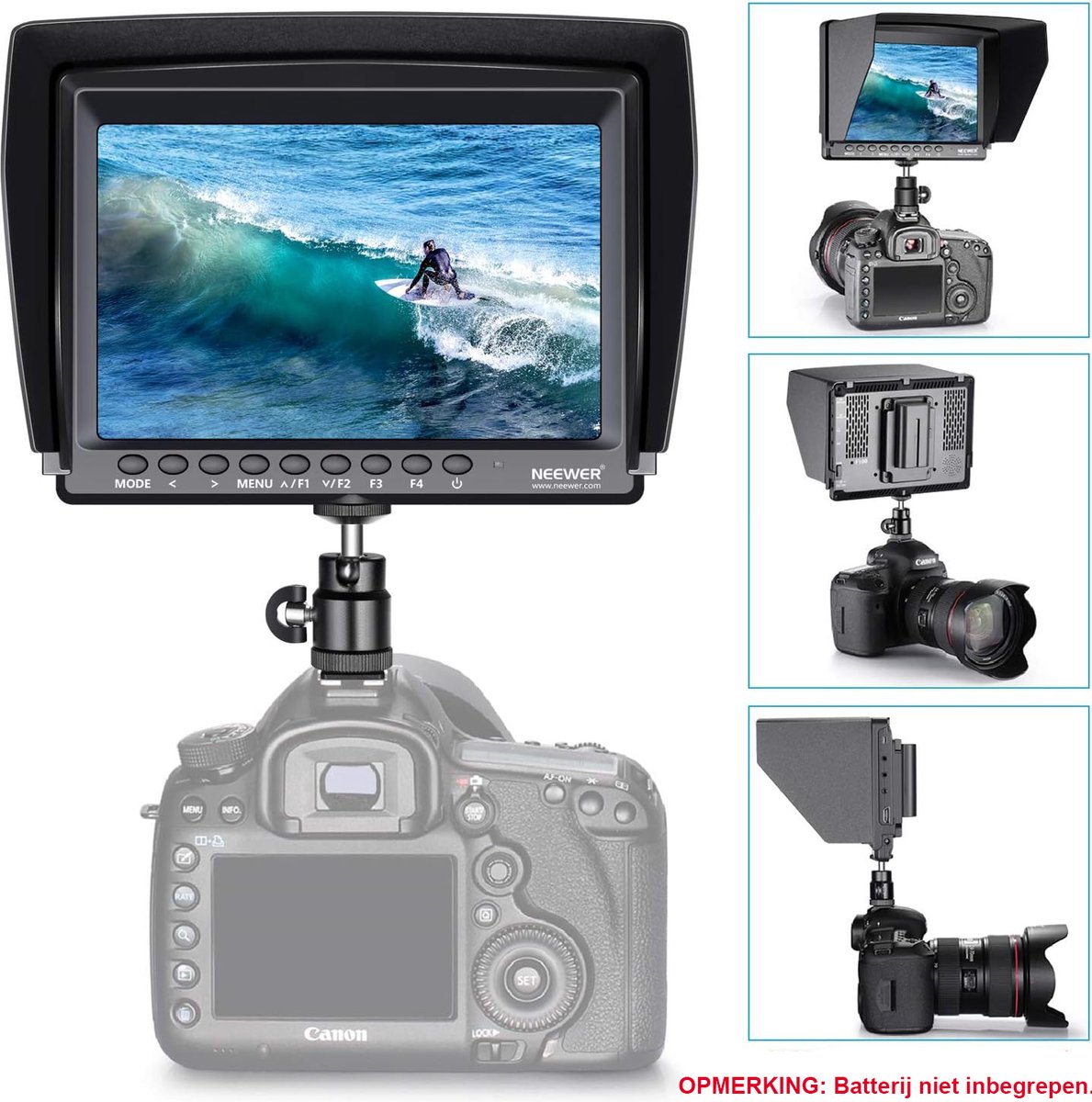 Neewer F100 7 Inch Camera Field Monitor
