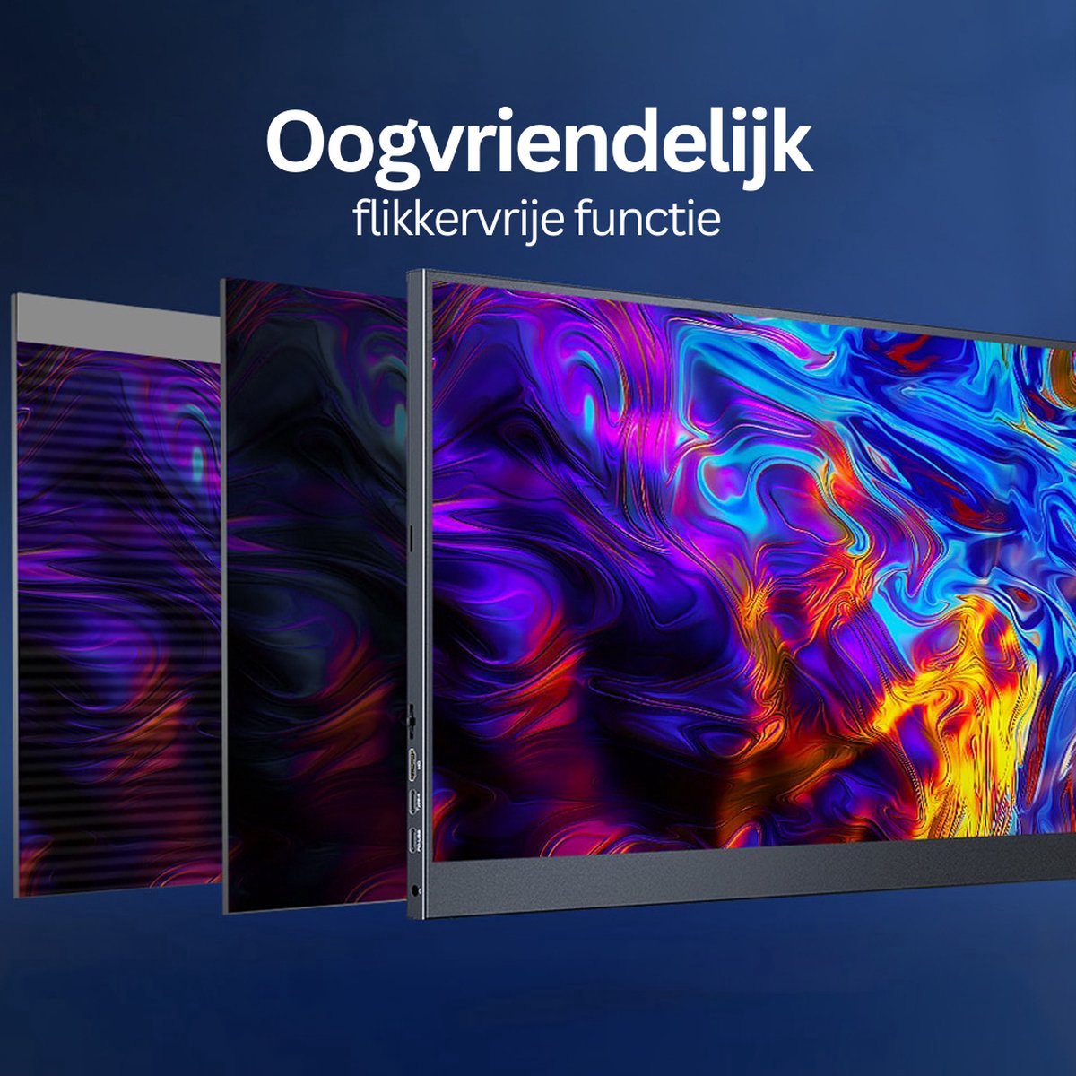 OxyFlowzy® Portable Monitor 17,3 Inch 144Hz 2560x1440p
