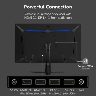 PC-monitor 27 inch 4K UHD - gamingmonitor - desktopscherm