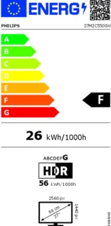 Philips 27M2C5500W 27 Inch Full HD Monitor