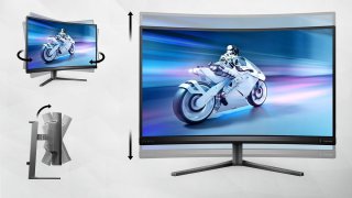 Philips Evnia 32M1C5200W 32" Curved Gaming Monitor