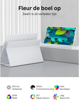 Portable Monitor 15.6 inch Draagbaar Scherm
