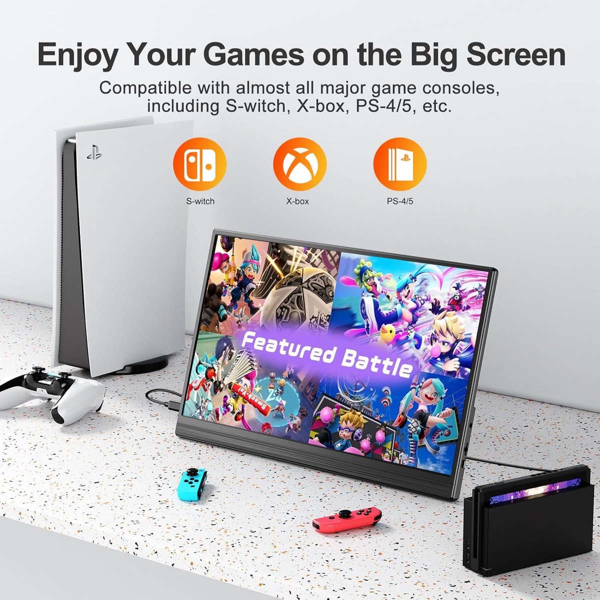 Portable Monitor (Amount inch)