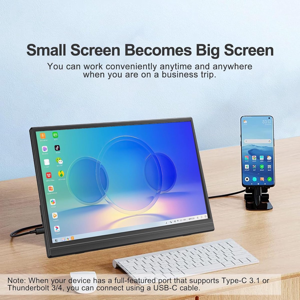 Portable Monitor (Amount inch)