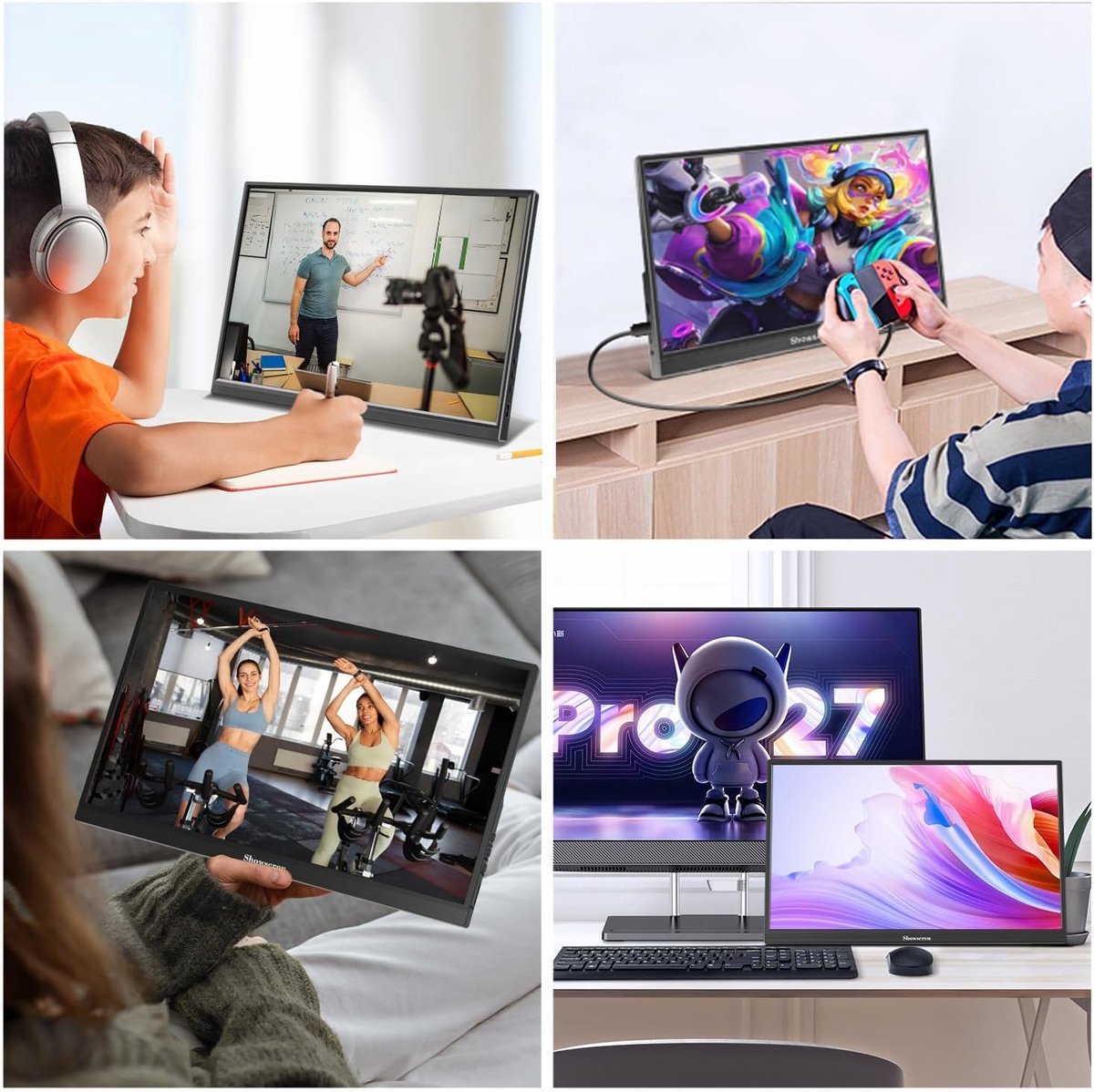 Portable Monitor Full HD - Draagbaar Scherm