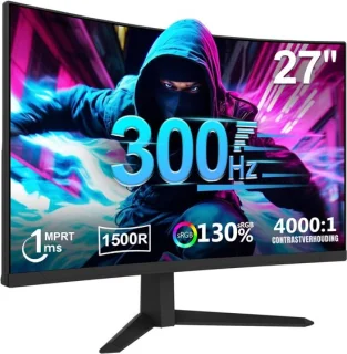 QIN gaming monitor 240hz zwart