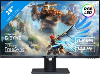 RAIDER 28 inch 4K Ultra Gaming Monitor 144Hz Zwart