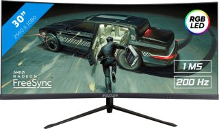 RAIDER Ultra Wide Gaming Monitor 30 inch Curved