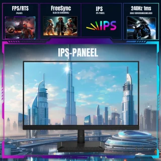 Wat vinden we goed aan de REN® Gaming Monitor - Zwart