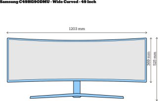 Samsung C49HG90DMR 49" Monitor Nederland