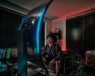 Samsung Odyssey ARK Monitor 55 inch