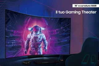 Samsung Odyssey ARK Monitor 55 inch