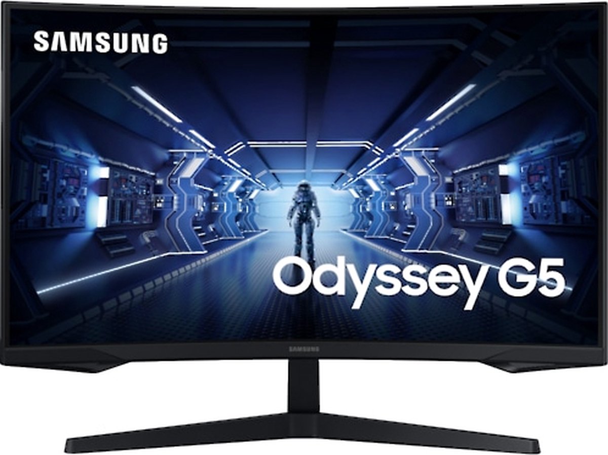 De Samsung Odyssey G5 C32G54T 32 Inch Curved Gaming Monitor in één oogopslag