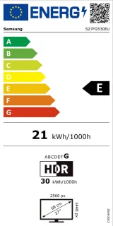 Samsung Odyssey G5 G53F 27" Monitor