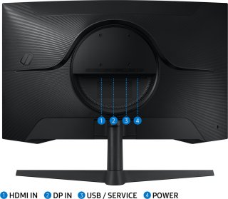 Samsung Odyssey G5 LS27CG552EUXEN Curved 27-inch Gaming Monitor