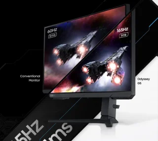Samsung Odyssey G50A 27 inch QHD Gaming Monitor