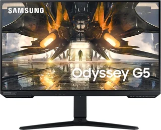 Samsung Odyssey G52A 27" Quad HD Monitor zwart