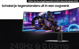Samsung Odyssey G9 G95SD Gaming Monitor