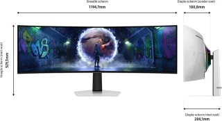 Samsung Odyssey G9 LS49DG934SUXEN 49" OLED Gaming Monitor