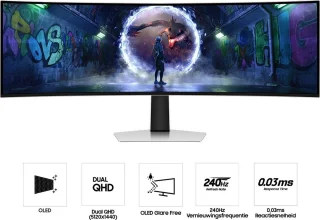 Samsung Odyssey G9 LS49DG934SUXEN 49" OLED Gaming Monitor