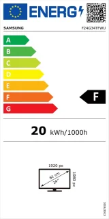 Samsung Odyssey LF24G34TFWU 24" monitor