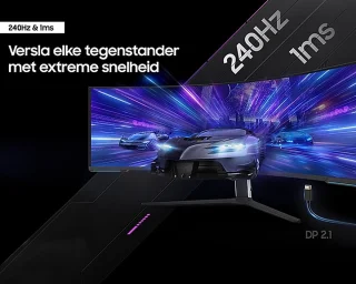 Samsung Odyssey Neo G9 LS57CG952NUXEN 57 Inch Curved Gaming Monitor