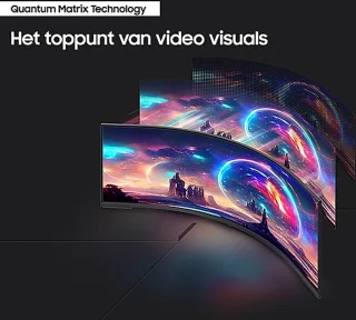 Samsung Odyssey Neo G9 LS57CG952NUXEN 57 Inch Curved Gaming Monitor