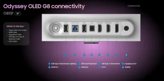 Samsung Odyssey OLED G8 LS32FG812SUXEN 32-inch 4K QD-OLED Monitor