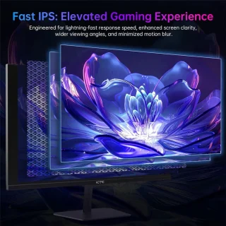 Stemily Gaming Monitor 23.8 inch FHD Fast IPS
