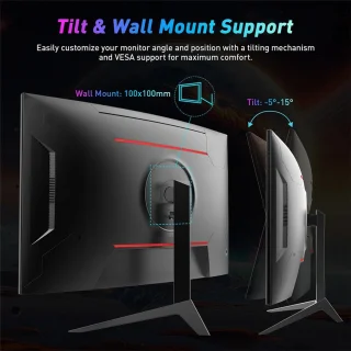 Stemily Gaming Monitor 32 inch 1920x1080 240Hz