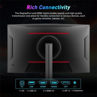 Stemily Gaming Monitor 32 inch 1920x1080 240Hz