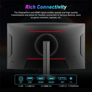 Stemily Gaming Monitor 32 inch 1920x1080 240Hz