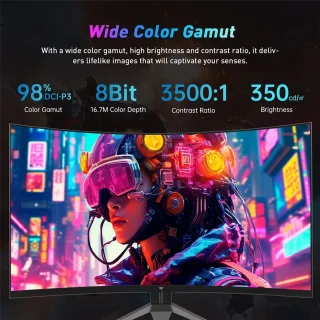 Stemily Gaming Monitor 32 inch 1920x1080 240Hz