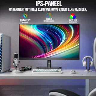 Wat vinden we goed aan de SVN® Gaming Monitor - Zwart