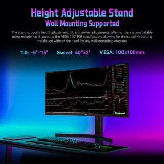 TITAN ARMY C34A1R 34 inch 1500R gebogen gamingmonitor 3440x1440