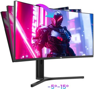 TITAN ARMY C34A1R 34 inch 1500R gebogen gamingmonitor 3440x1440