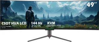 TITAN ARMY C49SHC 49-inch curved gamingmonitor 3840x1080 144Hz